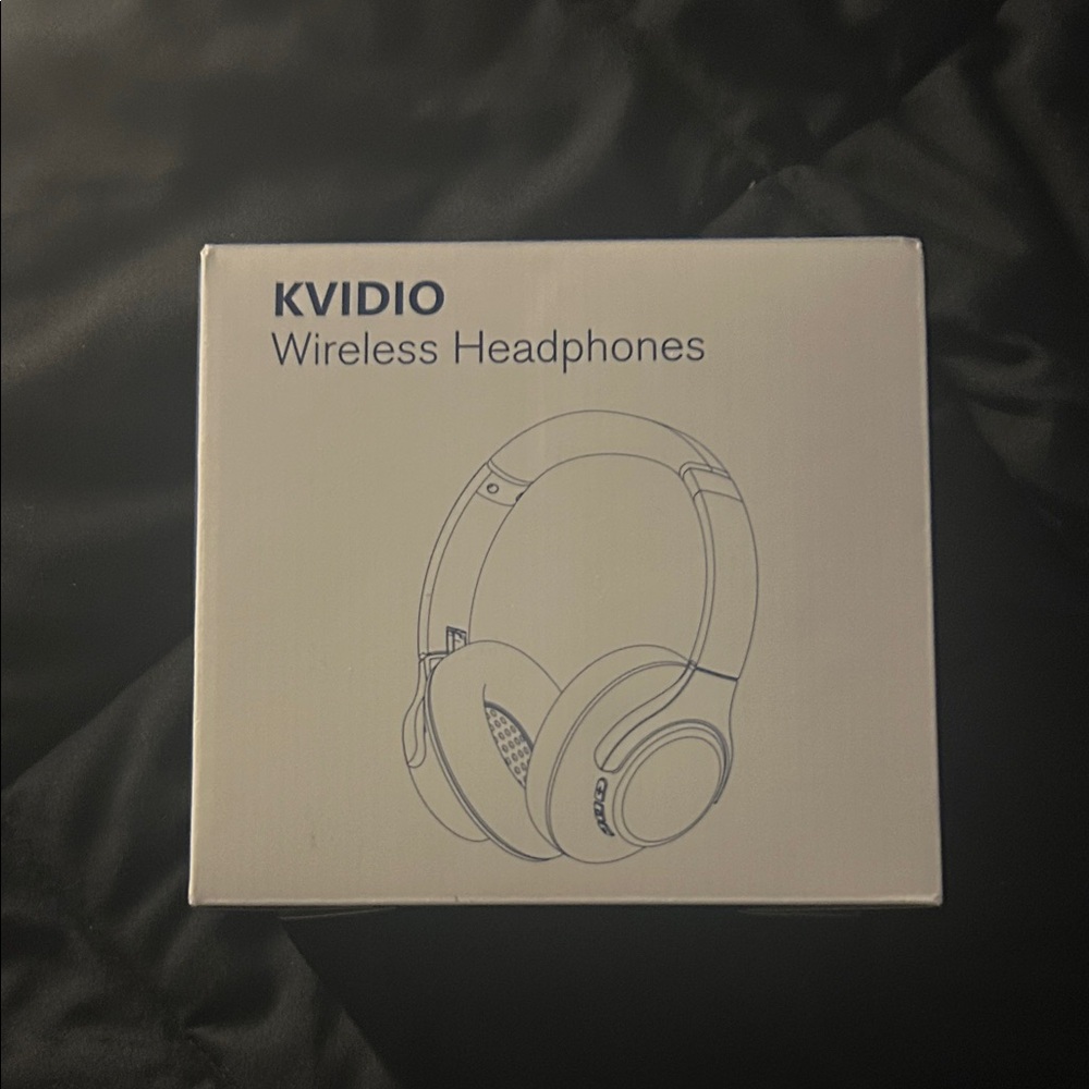 Black Wireless Over-Ear Headphones
